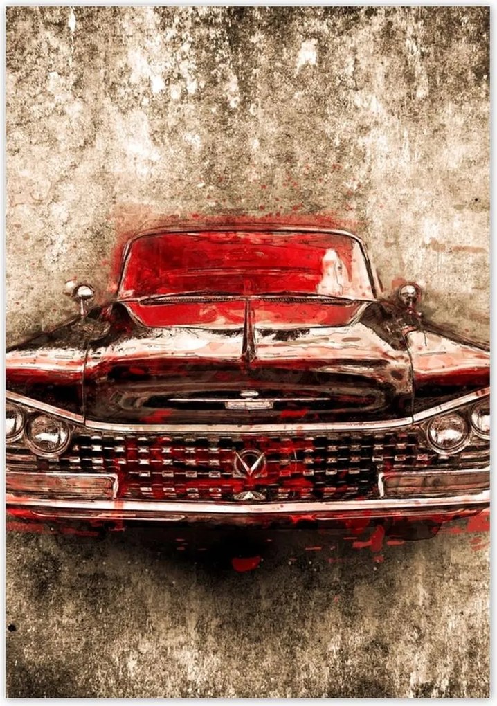Poszterek 70x100 Piros Buick