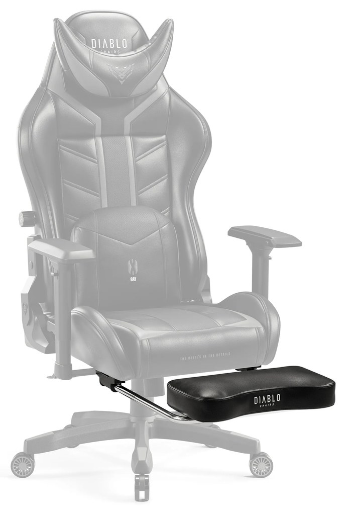 Lábtartó a Diablo X-Ray 2.0 gamer székhez: fekete