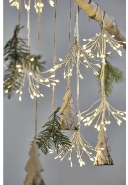 LED Karácsonyi lánc 150xLED/5,35m meleg fehér