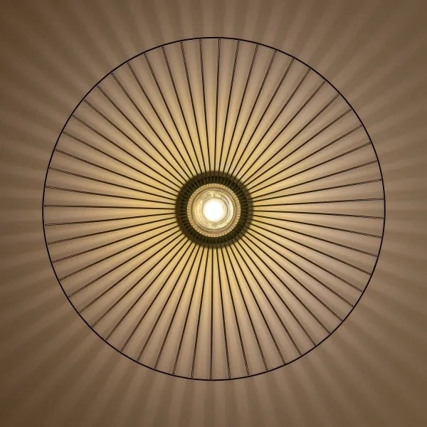 Brilagi - LED felületre szerelhető csillár CERIA WIRE 1xE27/40W/230V, átm. 60 cm, fekete