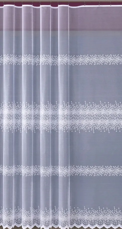 Mg Függöny vaku 628/58 Fehér 200x250 kész szalag