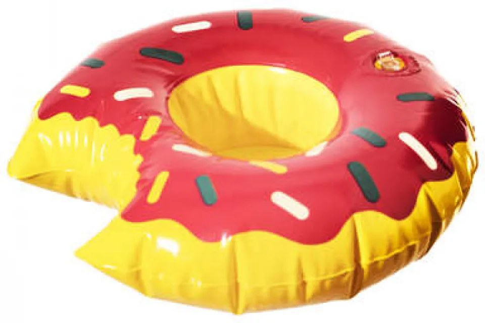 DONUT piros felfújható italtartó