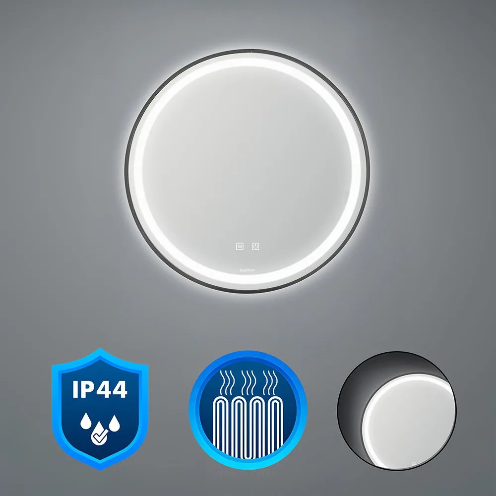 Ava 60 tükör led világítással