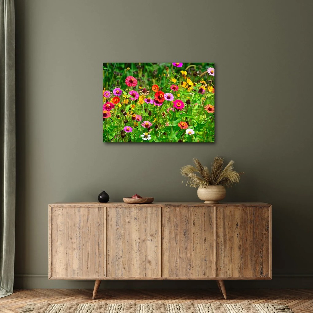 Réti virágok képe (70x50 cm)