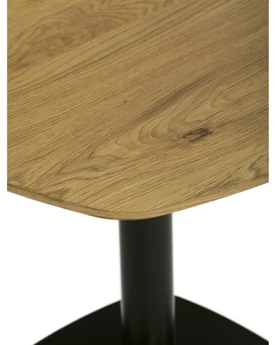 Étkezőasztal 80×80 cm, MDF, Tölgy. DT-X7117 OAK