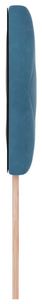 LED Fejtámla LED -es lámpákkal Sötétkék 90 cm Bársony