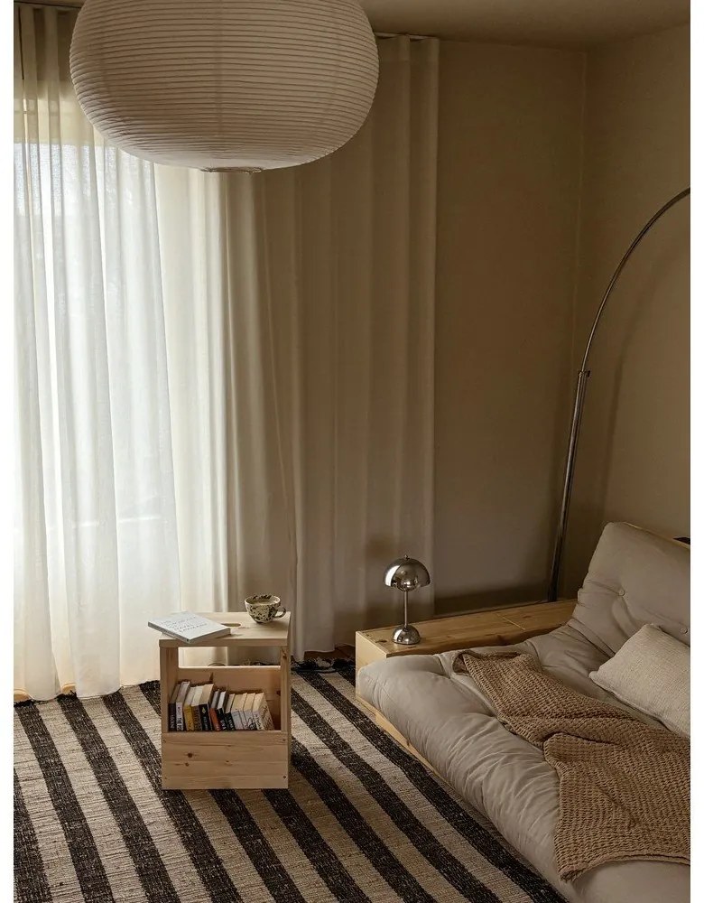 Natúr színű borovi fenyő éjjeliszekrény Grab It – Karup Design