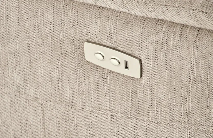 JAMAL elektromos relax fotel bézs