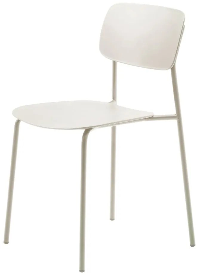 Fehér étkezőszék szett 2 db-os Kirkland – Unique Furniture