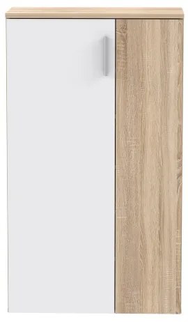 ETON cipőtartó sonoma tölgy/fehér