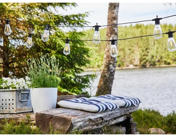 Markslöjd 107293 - LED kültéri dekorációs lánc GIRLANDA GARDEN 10xLED 5,5m IP44