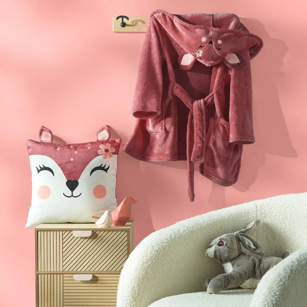 Bársony gyerek párna 40x40 cm Bichette – douceur d'intérieur