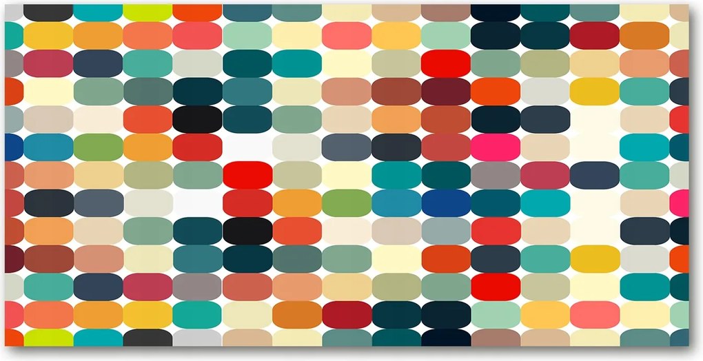 Fotó-üvegkép Geometrikus háttér 140x70