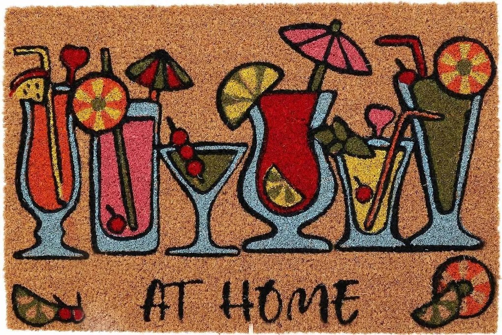 Lábtörlő kókusz külső belső 59x39cm eredeti