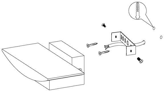 Eglo 96037 - LED Fali lámpa METRASS 1xLED/5,6W/230V