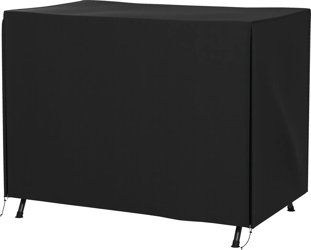 Outsunny Hollywood Swing Takaró 3 Üléses, Vízmentes Télen is Használható Védő Takaró Kerti Hintaágyhoz, UV-álló Takaró, Szakadásálló 600D Oxford Szöve