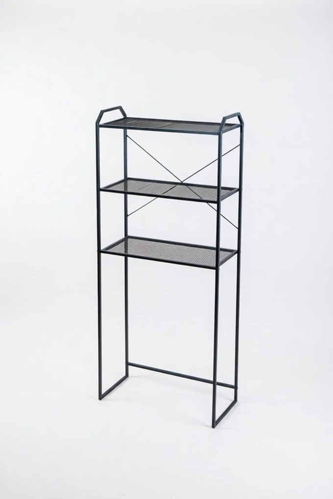 Aura polc, fekete, 68 cm