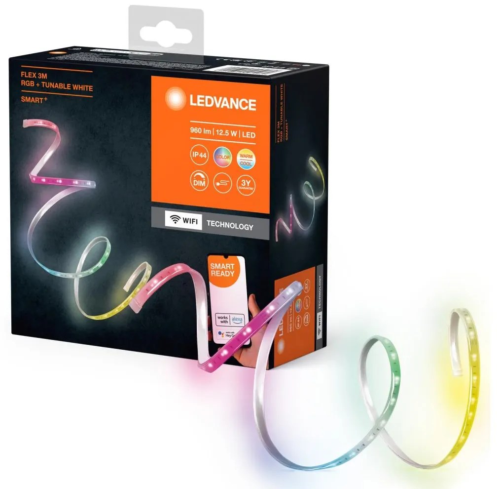Ledvance - LED RGB+TW Dimmelhető kültéri szalag FLEX 3m LED/12,5W/230V Wi-Fi