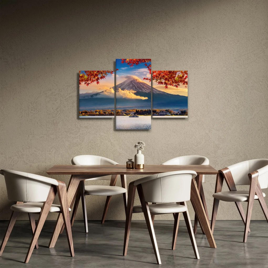 Kép - japán, Fuji hegy (90x60 cm)