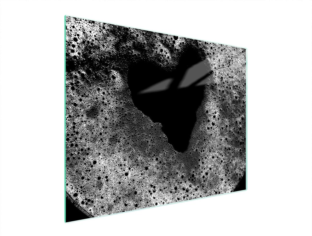 Üveg Vágódeszka 52x40 Szív Edzett Üveg