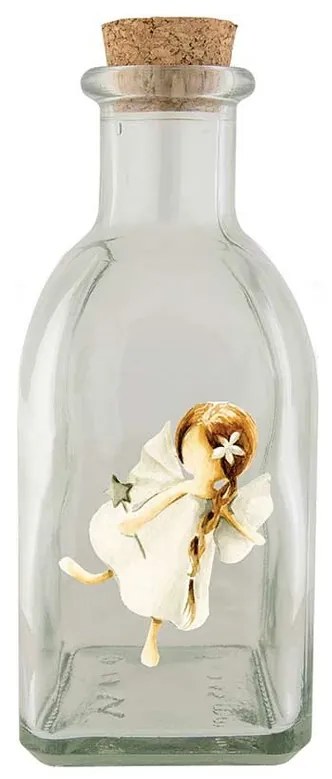 Bohemia Gifts Angyal üvegpalack, 250 ml