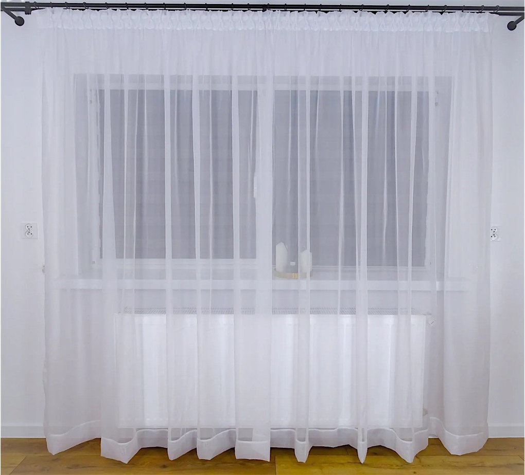 Függöny Kész Hosszú Fátyol Egyenes Nappali Szoba 400X220