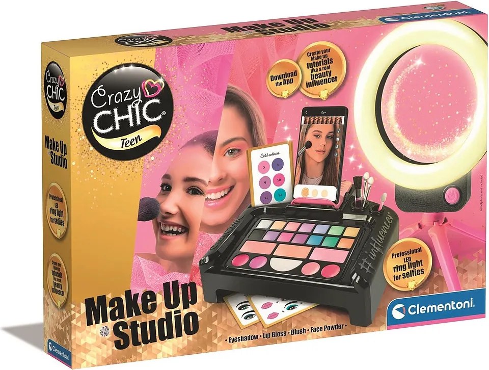 Crazy Chic Teen Influenszer sminkstúdió Clementoni