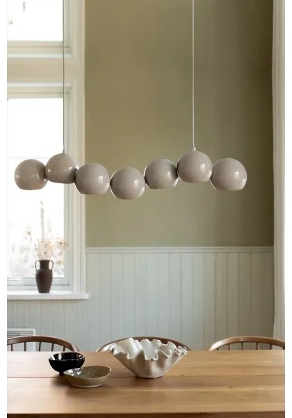 Markslöjd 108914 - Kábeles csillár CUPOLO 7xE14/40W/230V szürke