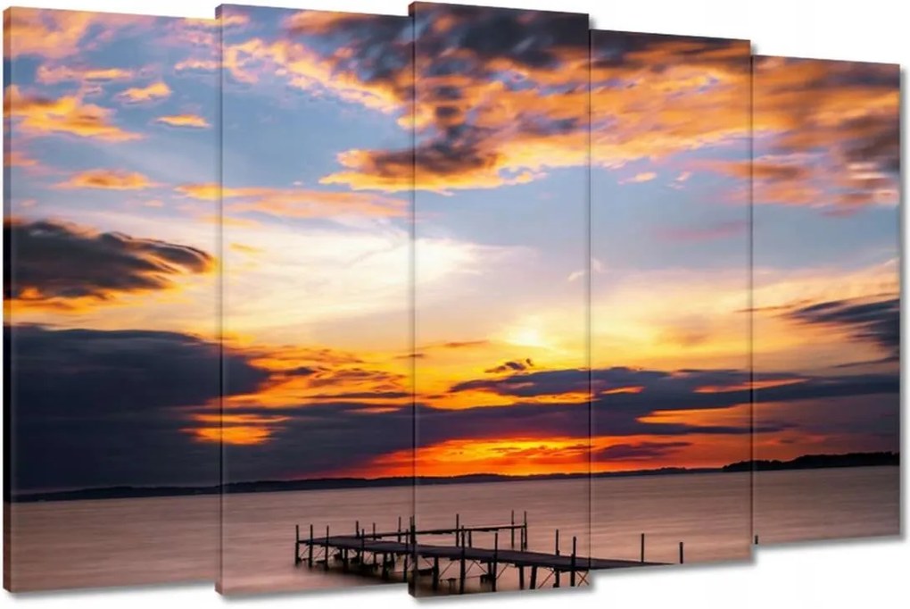 Vászonkép 150x95 Nyugati-tó híd