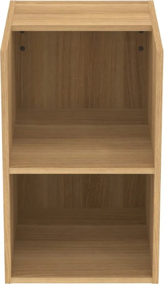 Natúr színű alacsony-fali fürdőszoba szekrény tölgyfa dekorral 40x63 cm i.Life B – Ideal Standard