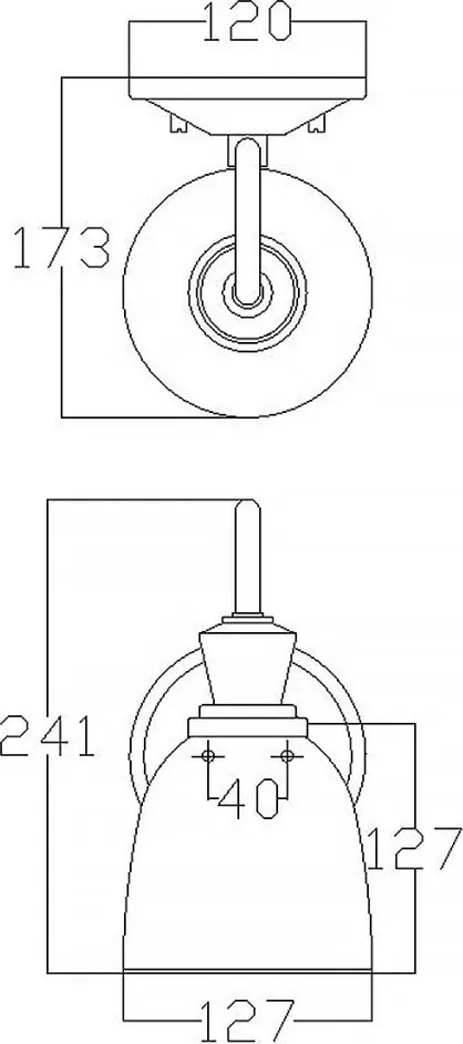 Kichler CORA KL-CORA1-BATH Fali lámpa 1x3,5W/G9 320LM IP44