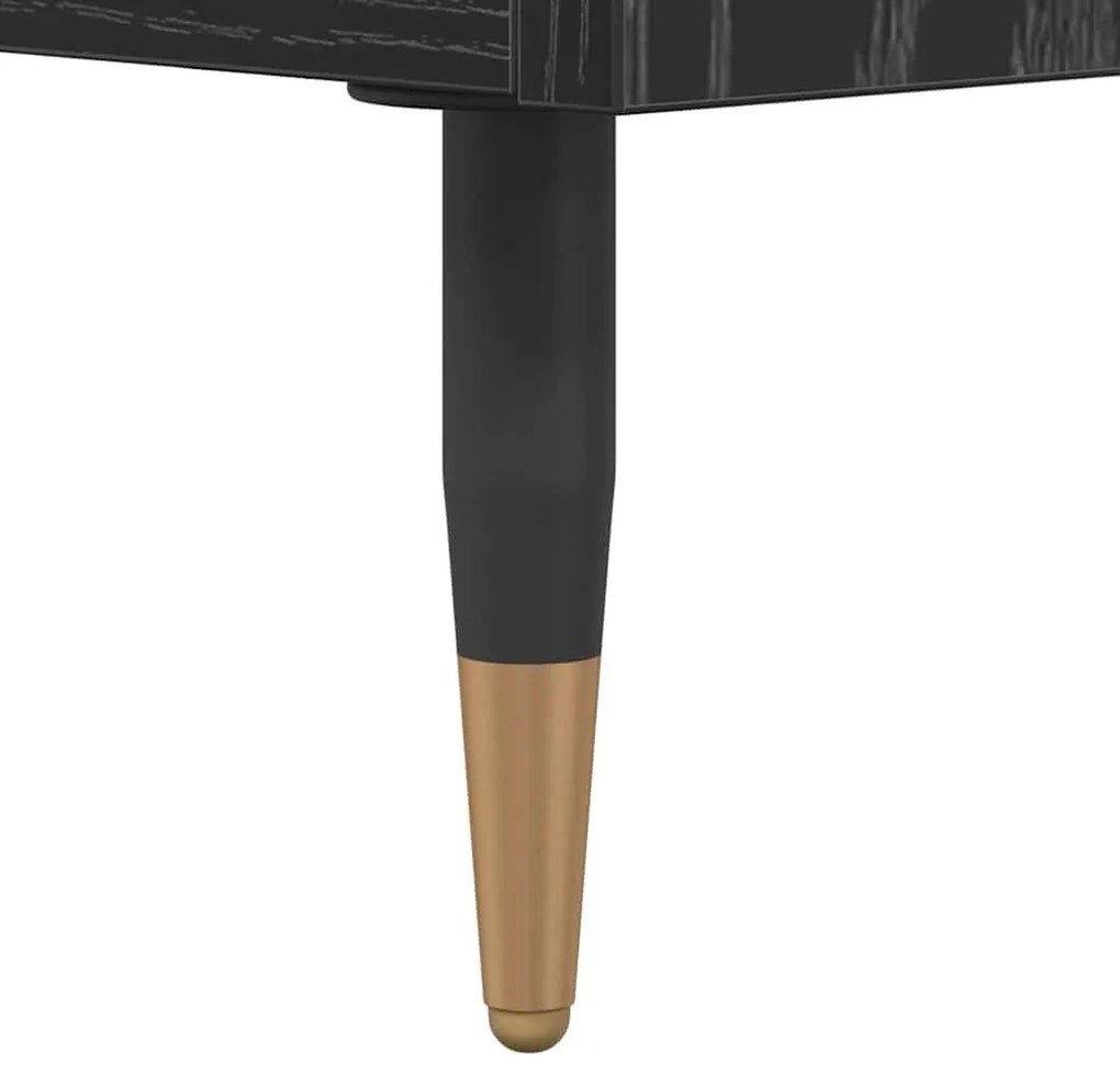 Dohányzóasztal Musta tammi 102 x 44.5 x 50 cm Faanyag