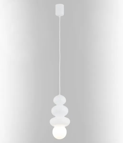 Argon 8785 - Fürdőszobai csillár zsinóron ORLANDO PLUS 1xG9/6W/230V IP44 fehér