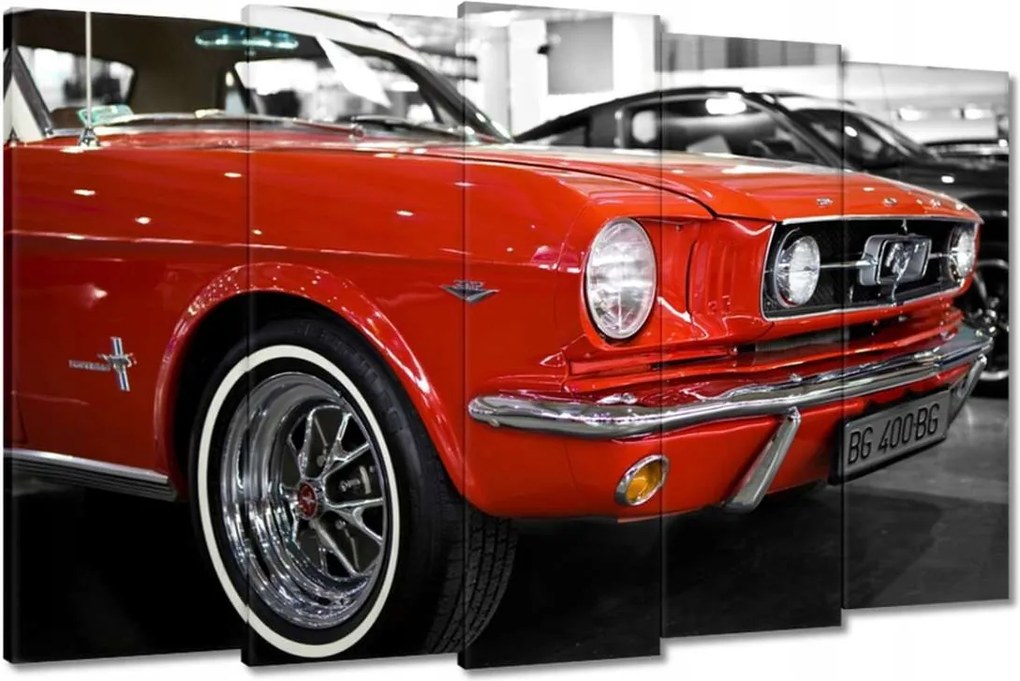 Vászonkép 150x95 Piros Mustang