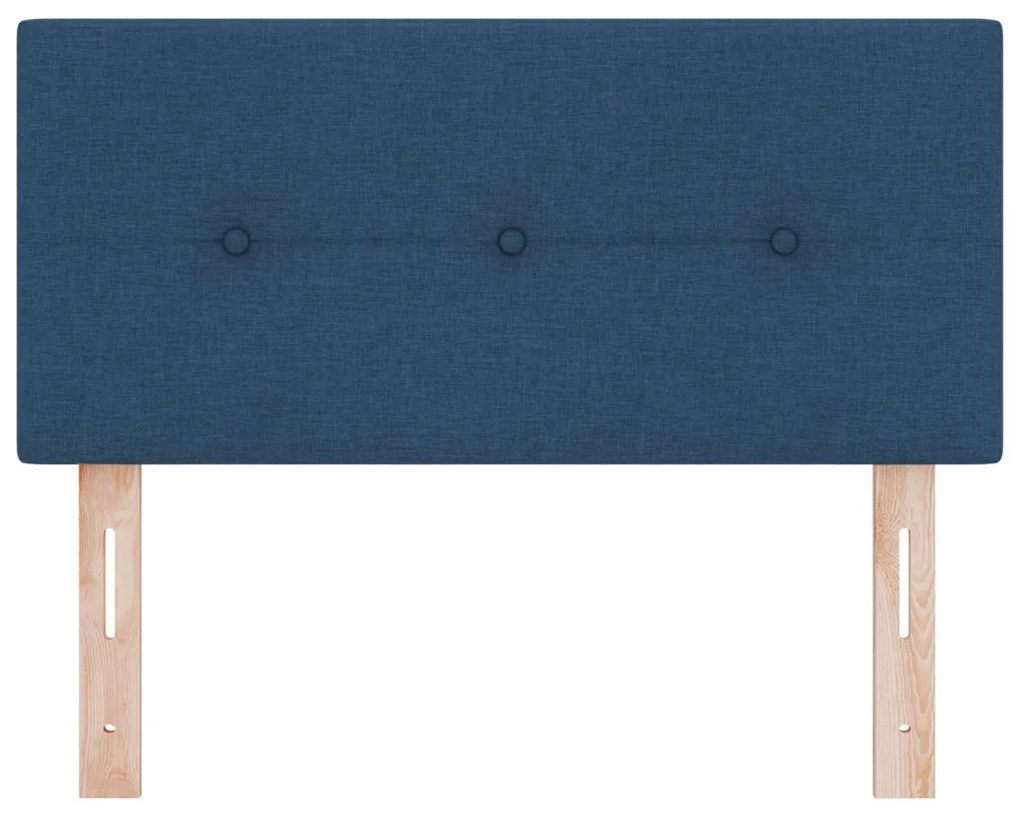Fejpárna Gombos Kék 80 cm Textil