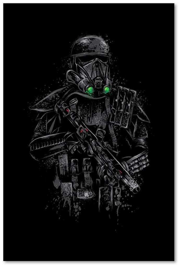 Gario Vászonkép Star Wars, halálos katona - Dr.Monekers Méret: 80 x 120 cm