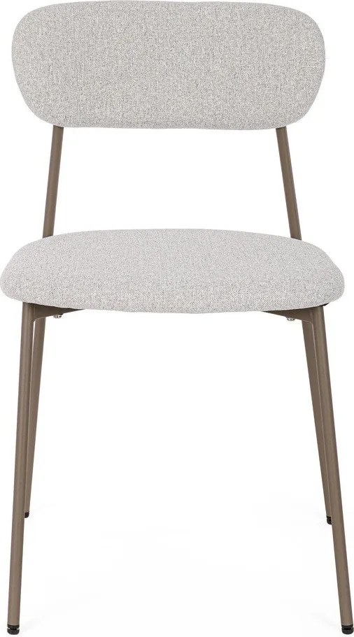 Világosbarna kárpitozott étkezőszék Inka – Yes Everyday