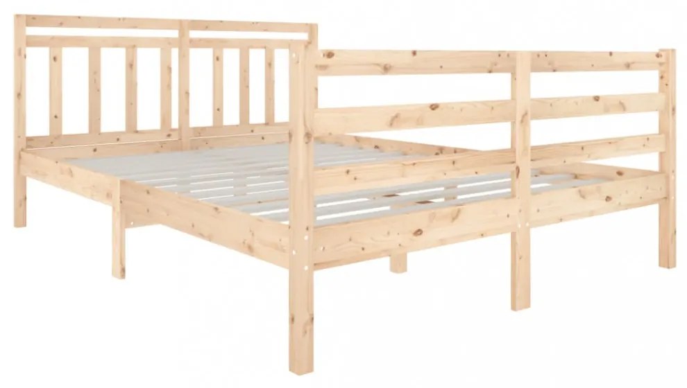 tömör fa ágykeret 135 x 190 cm (Double)