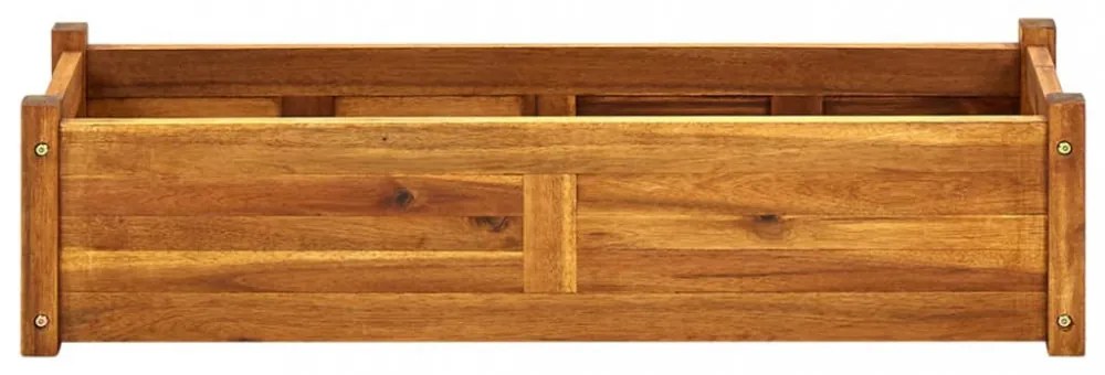 kerti akácfa magaságyás 100 x 30 x 25 cm
