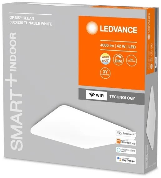 Ledvance - LED Dimmelhető mennyezeti lámpa SMART+ CLEAM LED/42W/230V Wi-Fi