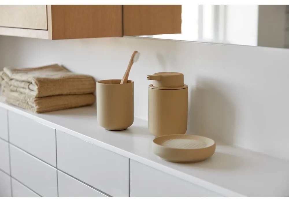 Ume bézs porcelán szappantartó - Zone