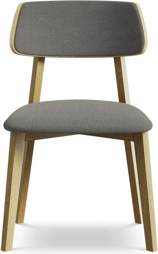 Szürke tömörfa étkezőszék Niu – Makamii