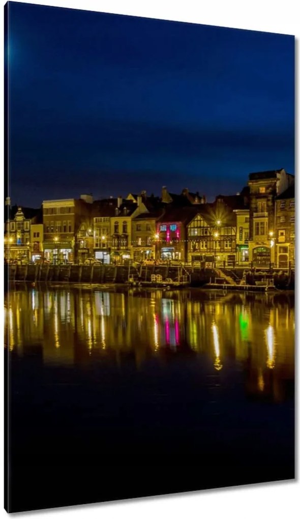 Vászonkép 80x120 Tengerparti város