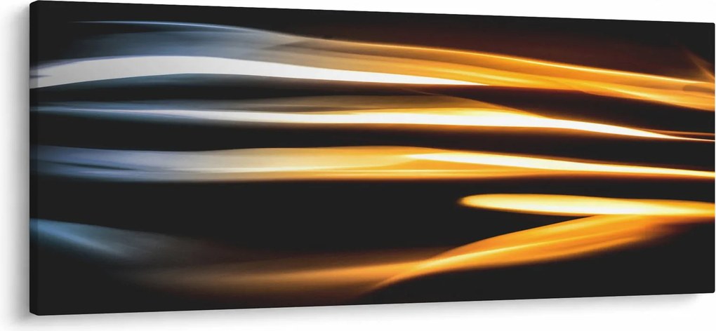 Fekete kép (120x50 cm)