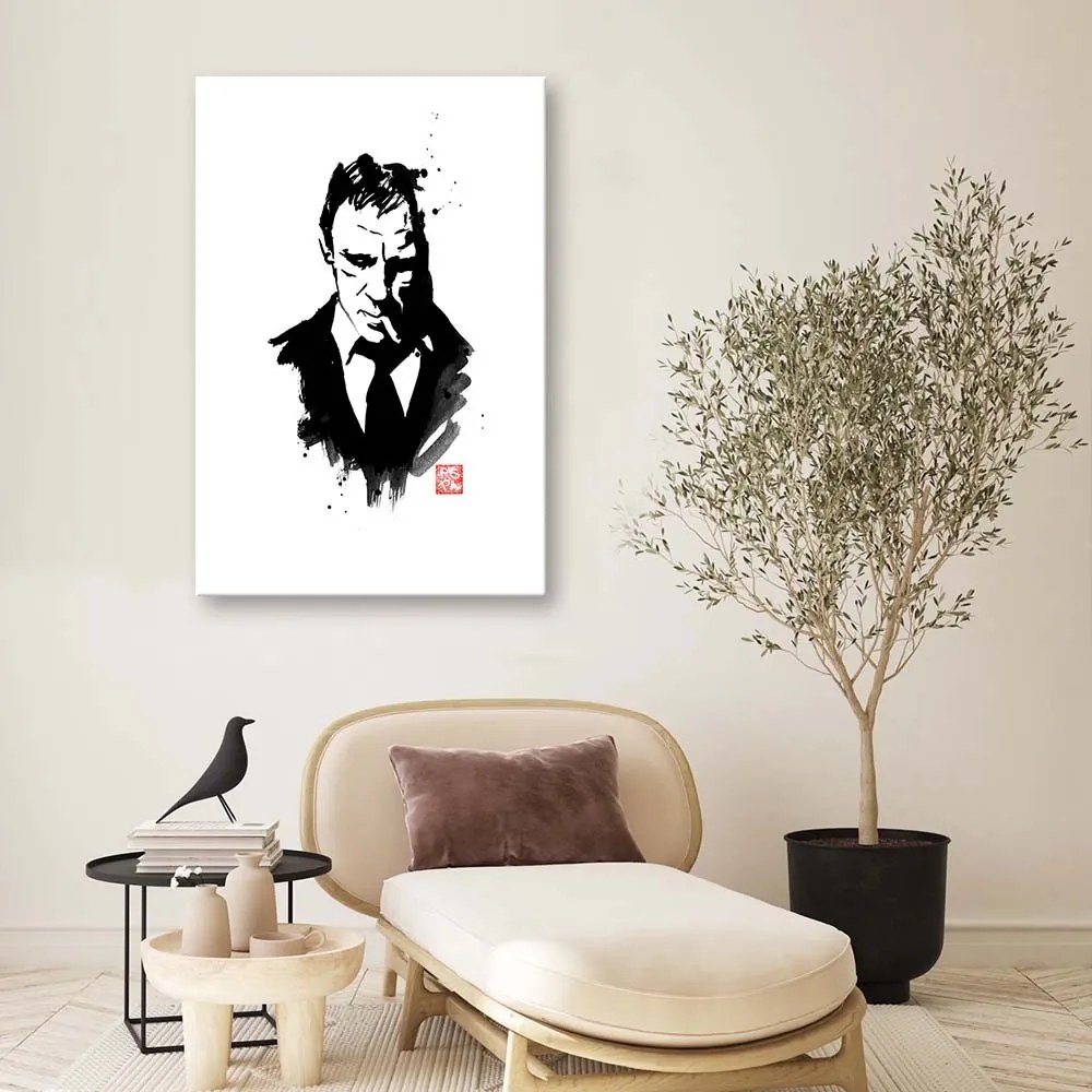 Gario Vászonkép James Bond Daniel Craig - Péchane Méret: 70 x 100 cm