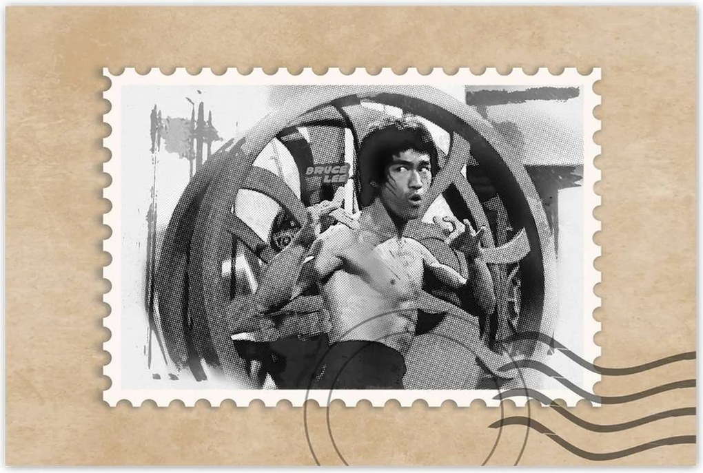 Poszterek 90x60 Bruce Lee Karateka