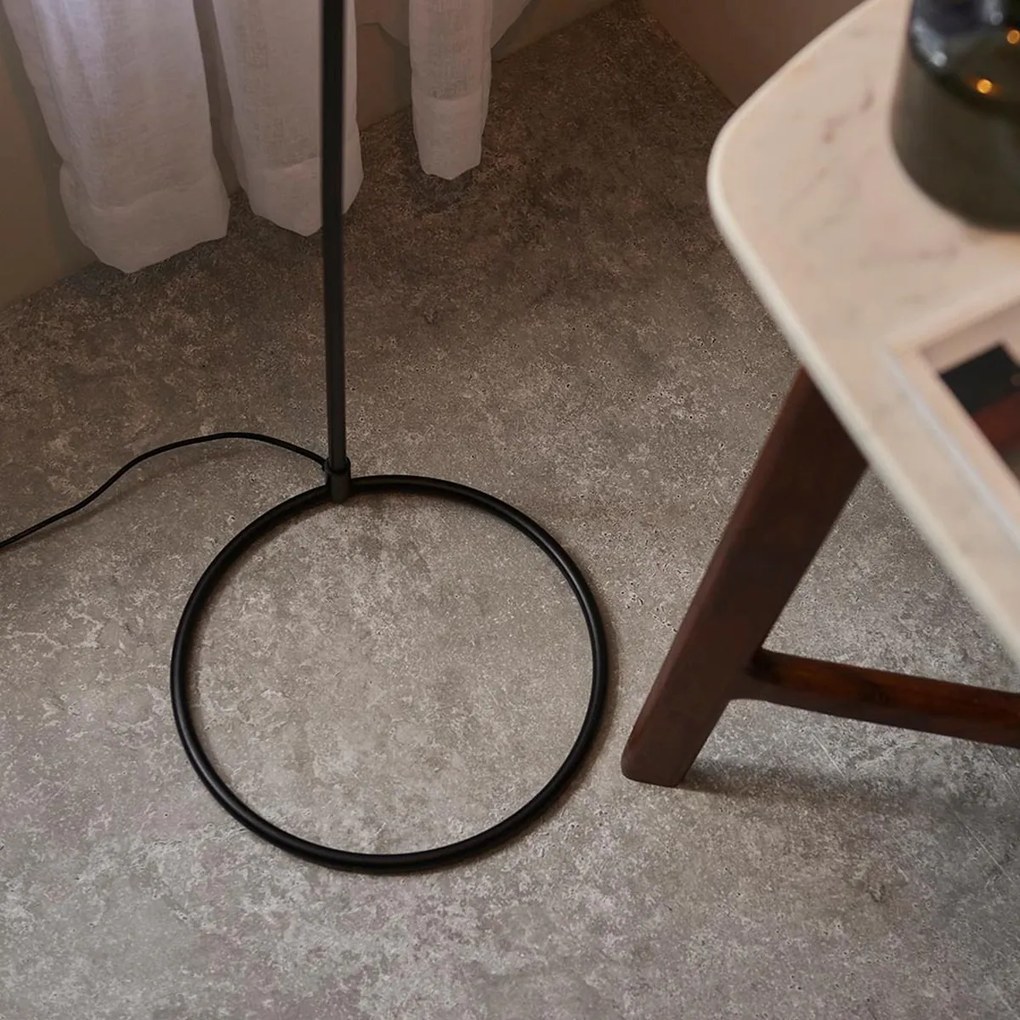 Endon modern állólámpa brair new antik sárgaréz fekete end106337
