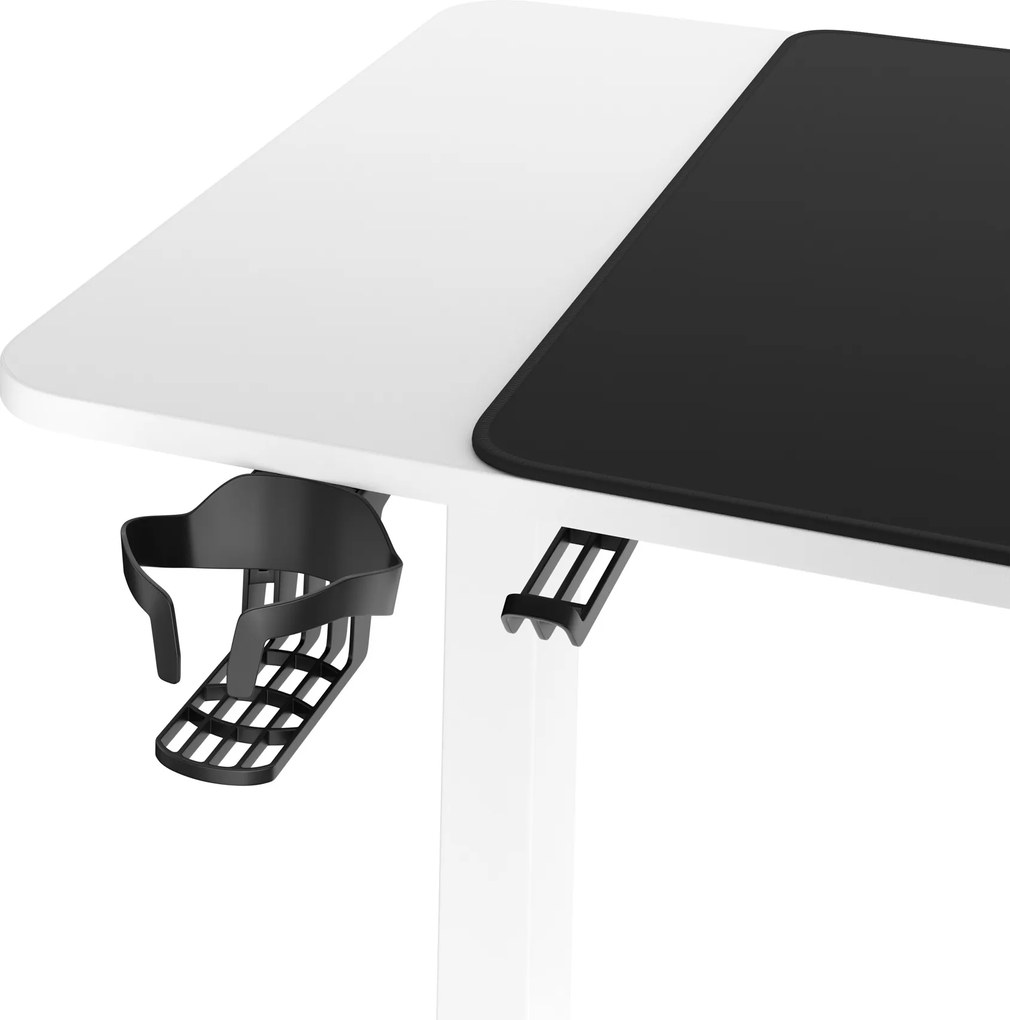 Magasságban állítható íróasztal 110 cm fehér: Diablo X-Tensio 1100