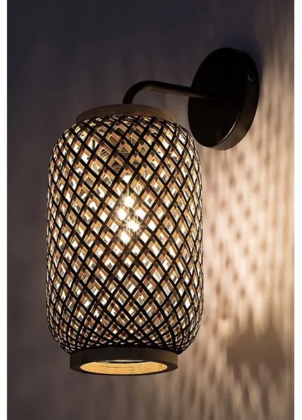 Rabalux 71091 - ADALLA fali lámpa 1xE27/40W/230V rattanból