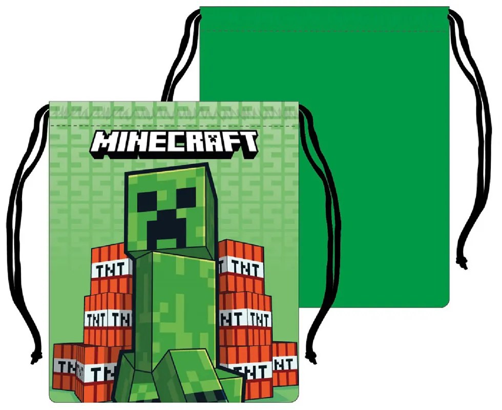 Minecraft Blocky Boom uzsonnás táska 26,5 cm